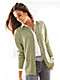 Peter Hahn - Rundhals-Ausschnitt-Strickjacke